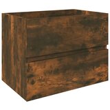 Ormarić za umivaonik boja dimljenog hrasta 60x38,5x45 cm drveni | shoptok.hr