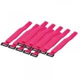 Logilink Čičak trakice za vezivanje kablova Velcro 500x20mm 10kom (Roze) Cene