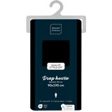 Douceur d intérieur Crna pamučna plahta s gumom 90x190 cm Lina – | shoptok.hr