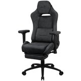 Aero Cool ROYALSLATEGR Premium Ergonomic Gaming Chair Legrests Aerosuede Technology Grey | shoptok.hr