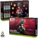 Green Stuff World Paint Set - Blood Moon | Set Akrilnih Boja x6 | Eponuda.com