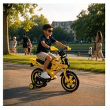 Rollio Dečiji bicikl B57 ŽUTI 12" | Eponuda.com