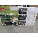 Keter Baštenska klupa-kutija za odlaganje 265L Eden grafit CU250076 OUTLET | ePonuda.com