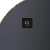 EH Zidno ogledalo okruglo 55 cm, zlatni okvir | shoptok.hr