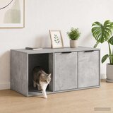 Namještaj za kavez za mačke Betonska siva 100 x 49 x 45 cm | shoptok.hr