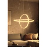 Opviq led luster saturn white body yellow light Cene