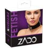 Zado - Kožni remen oko vrata (crni) | shoptok.hr