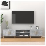  TV omarica betonsko siva 180x31,5x40 cm inženirski les | Shoptok.si