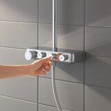 Tuš Euphoria SmartControl 310 termostatski usponski tuš WHITE 26507LS0 | ePonuda.com