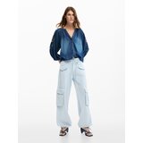 Desigual Cargo hlače plava | shoptok.hr