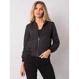 Fashion Hunters Women's black quilted jacket | Shoptok.si