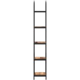 vidaXL Knjižna polica Star les 40 x 30 x 183 cm Konstruiran les | Shoptok.si