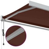 Tenda Avtomatsko zložljiva tenda rjava 350x250 cm | Shoptok.si