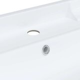 vidaXL Kopalniški umivalnik bel 61x48x23 cm pravokoten keramičen | Shoptok.si