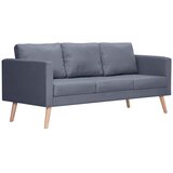  Trosjed Sofa od Tkanine Tamno Sivi | shoptok.hr