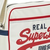 Superdry RETRO ALUMNI MESSENGER BAG Bijela | shoptok.hr