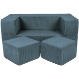 MeowBaby Otroški kavč iz pene Cube, Aesthetic, Turkizna, (21549725) | Shoptok.si