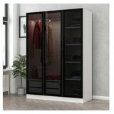 Hanah home ormar Kale White Black 2273 Cene