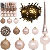 vidaXL Umjetno božićno drvce Bijelo 180 cm PVC i Metal i Plastika | shoptok.hr