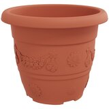  Saksije za biljke 6 pcs Crvena cigla Ø 30 x 25 cm Plastika | shoptok.hr