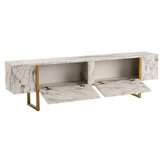 Hanah home TV polica Serenity Fressia Marble Gold
