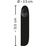 Sweet Smile Smile - punjivi vodootporni minivibrator (crni) | shoptok.hr