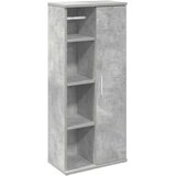  Kupaonski ormarić s držačem za role boja betona 39x22x90 cm | shoptok.hr