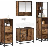  Set namještaja za kupaonicu 4 kom. Staro drvo 65 x 33 x 60 cm | shoptok.hr
