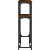  Konzolni stol boja hrasta 145 x 22 5 x 75 cm konstruirano drvo | shoptok.hr