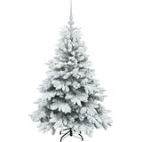 vidaXL Umestno božično drevo med 150 LED Zelena 120 cm PE in PVC | Shoptok.si