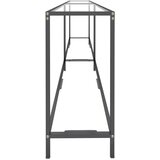  Konzolni stol prozirni 220 x 35 x 75,5 cm od kaljenog stakla | shoptok.hr