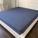 VIKTORIJA čaršav flanel 240x275cm, teget | ePonuda.com