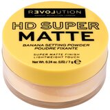 Makeup Revolution relove HD Super Matte Banana Puder u prahu, 7 g Cene