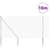 vidaXL varjena žična ograja s 7 konicami 1.2x10 m pocinkano jeklo | Shoptok.si