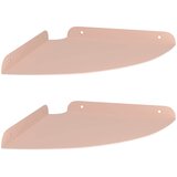  Lebdeća polica s policom 2 pcs Ružičasta 24 x 24 x 2 cm | Eponuda.ba