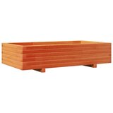  Vrtna sadilica voštano smeđe boje 110x60x26 5 cm od borovine | shoptok.hr