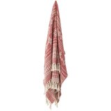 Bloomingville Rdeča odeja 130x160 cm Oia – | Shoptok.si