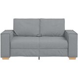 vidaXL Dvosjed Sofa Svijetlo siva 120 cm Tkanina | shoptok.hr