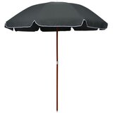 vidaXL suncobran s čeličnom šipkom 240 cm antracit | shoptok.hr