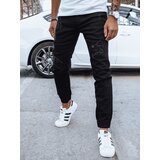 DStreet Spodnie męskie jeansowe joggery czarne | shoptok.hr
