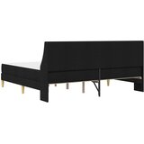  Okvir kreveta s madracem Crna 180 x 200 cm Poliester | shoptok.hr