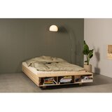 Karup Design Bračni krevet od masivnog bora s podnicom 140x200 cm u prirodnoj boji Merge – | shoptok.hr