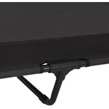  Povišeni krevet za pse Crna 127 x 81 x 108 cm Tkanina i čelik | shoptok.hr