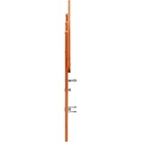  Uzglavlje voštano smeđe 120 cm od masivne borovine | shoptok.hr