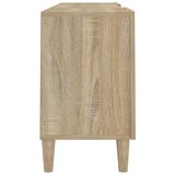  TV ormarić boja hrasta sonome 150x30x50 cm konstruirano drvo Siva | Shoptok.si