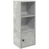 vidaXL Knjižna omara betonsko siva 31x24x77 cm inženirski les, (22009603) | Shoptok.si