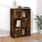Furnova Omara za shranjevanje dimljeni hrast 60x29,5x90 cm, (21953886) | Shoptok.si