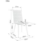 Molarem Home Stolica Otto Hras.-grafit | shoptok.hr