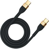 3mk Hyper silikonski Kabel USB-C v USB-C 100W 5A 200cm, črn | Shoptok.si