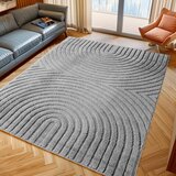 Ay Yildiz RAVNO TKANA PREPROGA ART 200/290 cm tkano srebrne barve | Shoptok.si